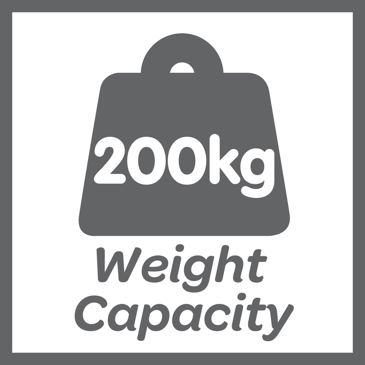 This product has a 200kg weight limit